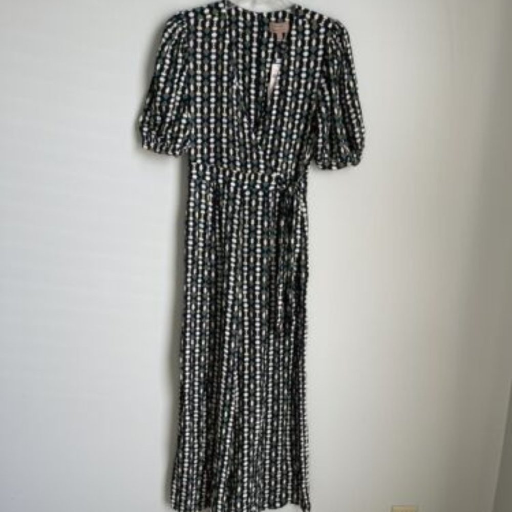 New Kachel x Anthropologie Black Motif Evie Jumpsuit